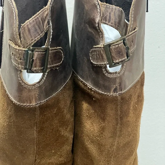 Bos & Co naturally distressed leather riding boots - Picture 5 of 8